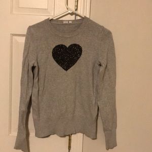 Gap heart sweater